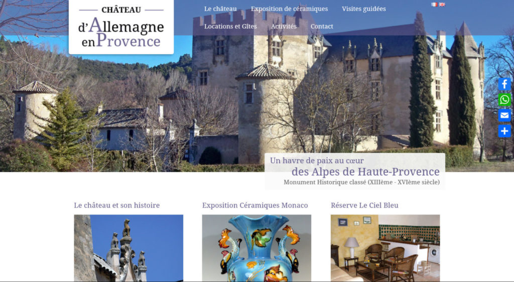 Château d'Allemagne-en-Provence - chateaudallemagneprovence.com